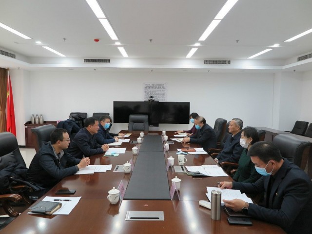 張華勤院長與天津市應(yīng)急管理局局長王通海局長舉行會(huì)談